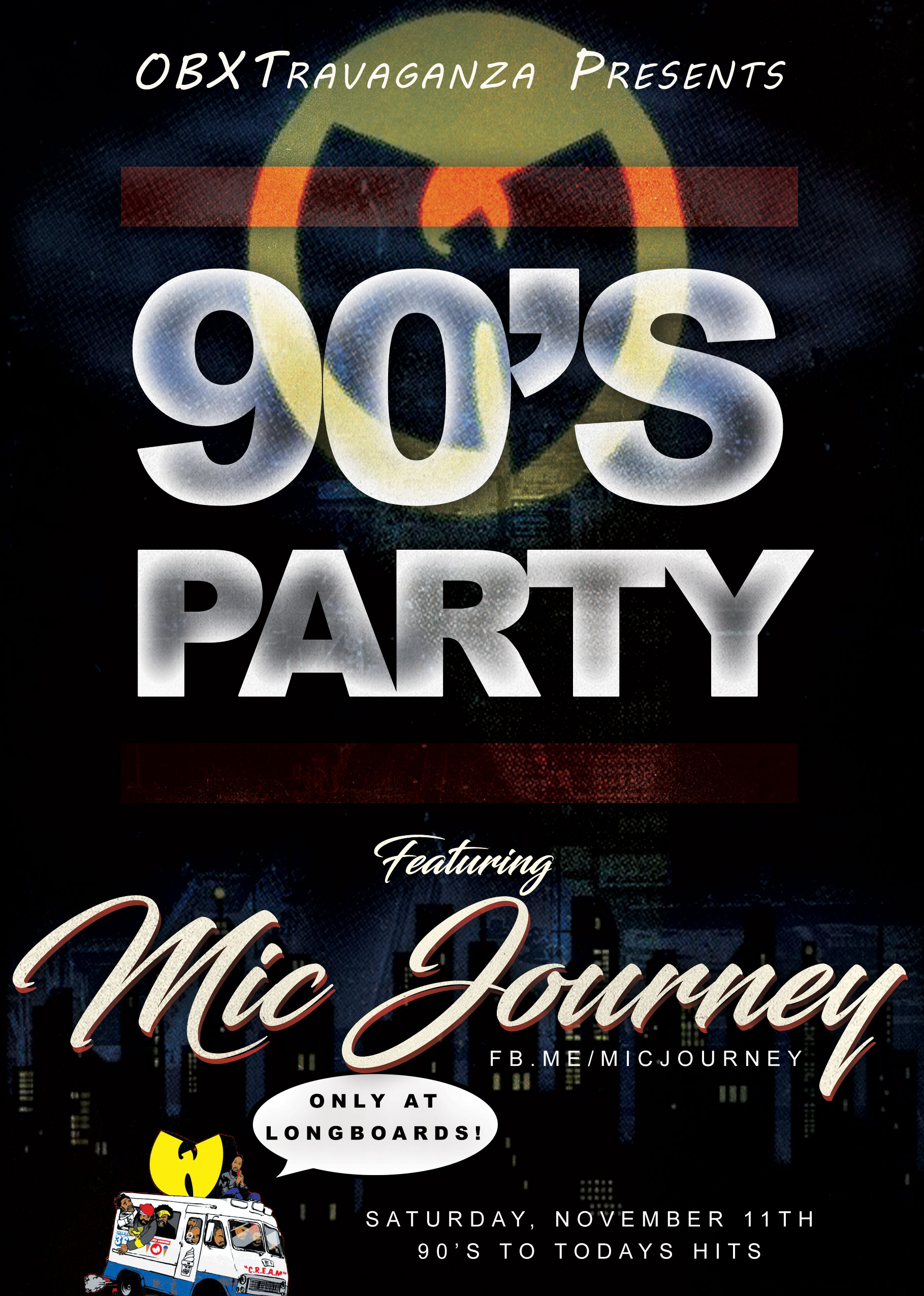 90s Party Flyer