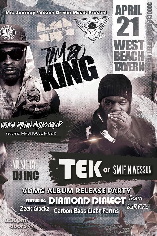 Timbo and Tek Flyer